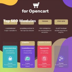 Откройте для себя лучшие модули для SEO в Opencart, которые помогут улучшить видимость вашего бизнеса в поисковых системах и привлечь больше клиентов.