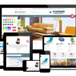 Dynamic Color 3.0 - мультицветный шаблон для веб-разработки, предлагающий уникальный дизайн и графику, повышающую интерактивность пользовательского интерфейса.
