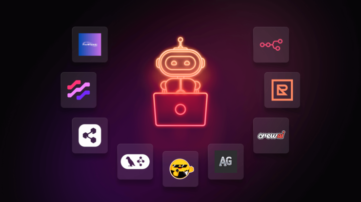 Обзор лучших AI-агент фреймворков 2025 года: n8n, LangGraph, CrewAI и AutoGen. Узнайте о тенденциях, возможностях интеграций и развитии многоагентных систем.