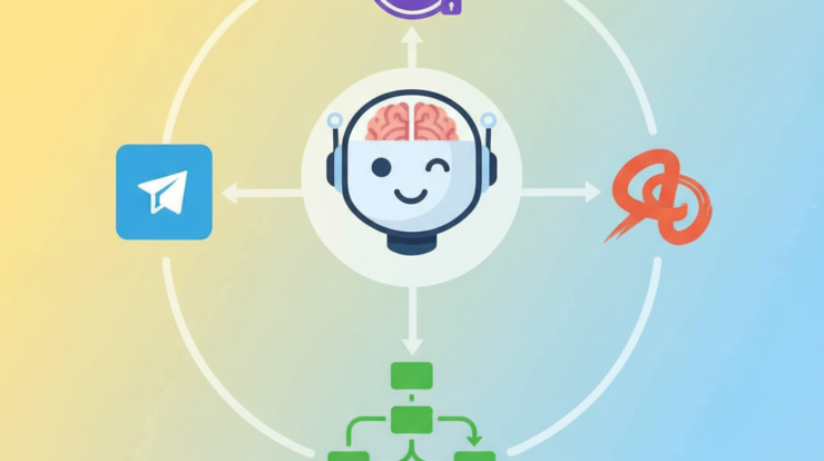 Автопостинг с использованием ChatGPT для автоматизации публикаций в Telegram и WordPress. Интеграция AI для эффективного контента в социальных сетях.