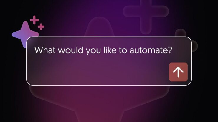 Откройте для себя AI Workflow Builder: создавайте автоматизации из подсказок за считанные минуты! Улучшайте процессы с обратной связью и конкретными интеграциями!