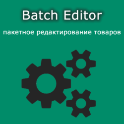Оптимизируйте управление товарами с модулем Batch Editor: автоматизация пакетного редактирования, настройка и инвентаризация для e-commerce.