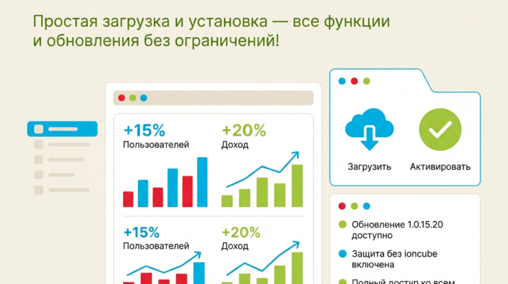 Упростите свою работу с финансами с Буслік Кэш 1.0.15.20 — полная версия без ioncube! Загружайте и устанавливайте программное обеспечение, чтобы получить доступ ко всем функциям и последним обновлениям. Нажмите на ссылку, чтобы скачать!