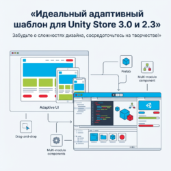 Забудьте о трудностях с дизайном! Адаптивный шаблон Unity Store упрощает разработку игр, позволяя сосредоточиться на творчестве. Откройте для себя идеальное решение для UI/UX – переходите по ссылке и улучшайте свой проект!