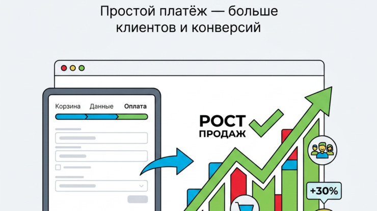 С системой оплаты Payture ваш бизнес получит мощный модуль для увеличения продаж и удобной онлайн-оплаты. Упростите процесс покупок для своих клиентов и повысьте конверсию – узнайте больше!