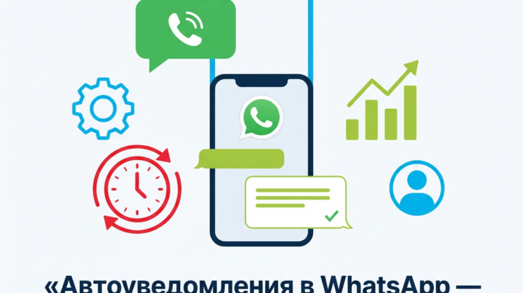 С автоматическими уведомлениями в WhatsApp ваш бизнес упростит общение с клиентами и повысит эффективность маркетинга. Узнайте, как быстро настроить этот инструмент и улучшить взаимодействие!