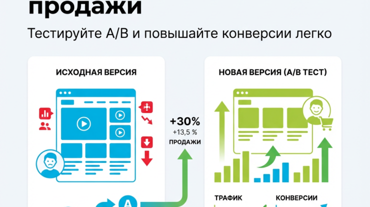 Замена главной страницы вашего сайта с учетом веб-дизайна и оптимизации – это быстрый способ увеличить продажи и улучшить пользовательский опыт. Узнайте, как тестирование A/B может помочь вам привлечь целевую аудиторию и повысить конверсии.