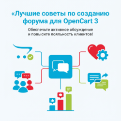 Создайте свой форум на базе OpenCart и обеспечьте активное обсуждение среди покупателей! Это не только улучшит поддержку клиентов, но и значительно повысит лояльность к вашему бизнесу. Узнайте, как легко настроить и развить сообщество!