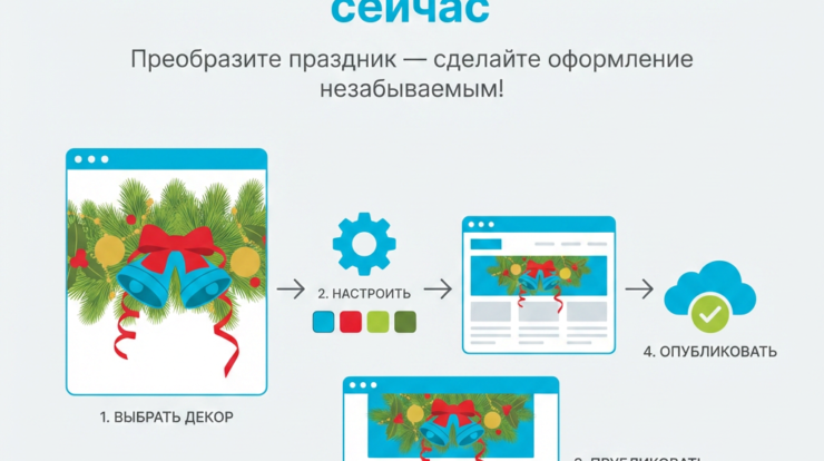 Преобразите ваш праздник с оригинальным новогодним украшением! Это волшебное декорирование создаст атмосферу уюта и радости, делая ваше оформление незабываемым. Убедитесь сами, переходите по ссылке!