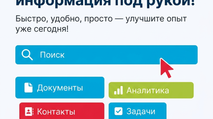 Умный поиск — это ваш новый помощник в поиске информации! С его помощью вы сможете быстрее и удобнее находить нужные данные, улучшая свой пользовательский опыт. Не упустите возможность упростить свою жизнь — узнайте больше о этом инновационном решении!