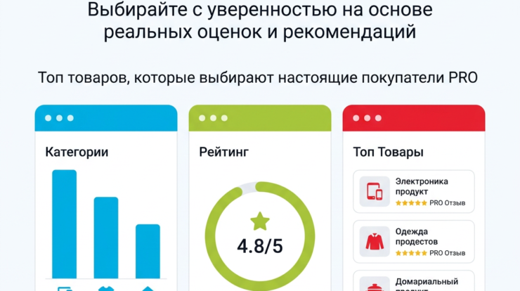 Ищете, что купить? Ознакомьтесь с нашим топом товаров, основанным на реальных отзывах покупателей и рекомендациях профи. Сделайте выбор с уверенностью и получайте только качественные изделия!