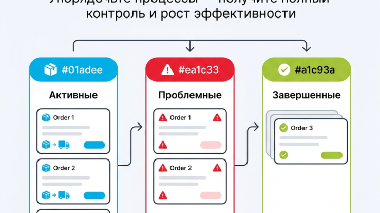 Оптимизируйте управление заказами с помощью нашего инструмента для группировки статусов. Упорядочите процессы, получайте четкий мониторинг и анализ, чтобы повысить эффективность вашего бизнеса. Узнайте все подробности!