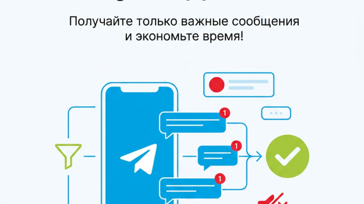 Настройте уведомления в Telegram и получайте только важные сообщения! Это упростит вашу жизнь, сэкономит время и повысит эффективность общения. Узнайте, как оптимизировать свои настройки, перейдя по ссылке!