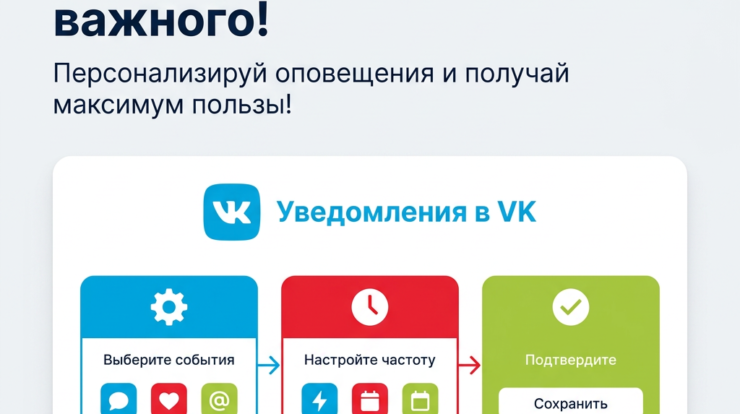 Настройте уведомления ВКонтакте так, чтобы получать максимум пользы от соцсетей. Персонализируйте свои настройки и управляйте информацией с умом — упростите работу и не пропустите самое важное! Узнайте, как это сделать.
