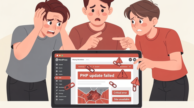 Как восстановить сайт на WordPress после обновления PHP: разберем основные причины сбоев и предложим пошаговый план восстановления.