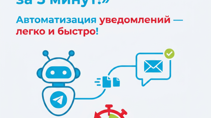 Создайте своего полноценного Telegram бота-нотификатора всего за несколько шагов с нашей инструкцией! Это быстро и удобно, а автоматизация уведомлений позволит вам не терять важные события. Перейдите по ссылке и начните уже сегодня!