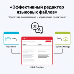 С нашим редактором языковых файлов вы упростите процесс локализации и получите эффективные инструменты перевода для управления проектами. Убедитесь сами, как легко работать с интерфейсом, перейдите по ссылке!