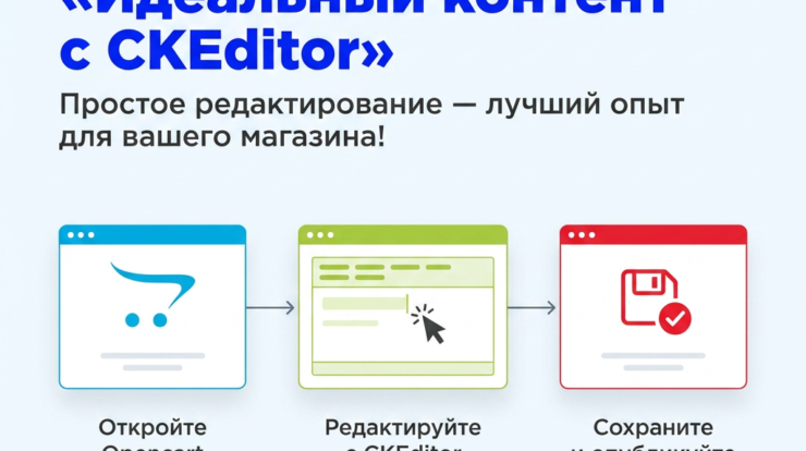 CKEditor для Opencart — идеальный текстовый редактор, который сделает редактирование контента вашего веб-магазина простым и удобным. Повысите пользовательский опыт и оптимизируйте свою работу с каждым щелчком!