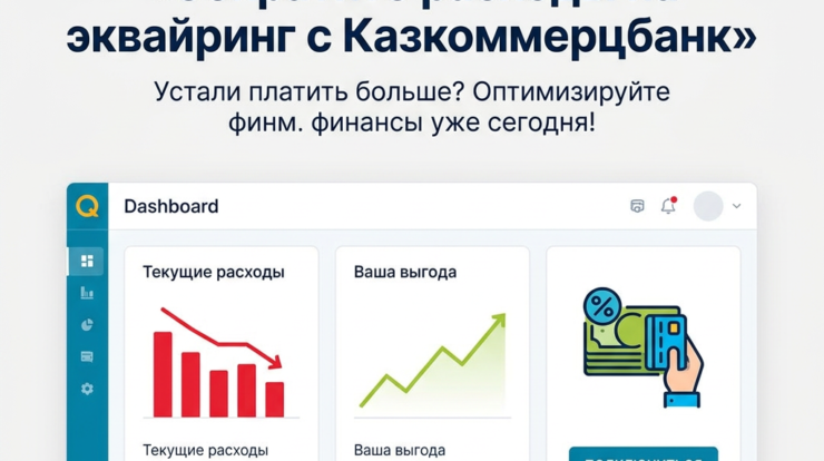 Устали от высоких расходов на эквайринг? Казкоммерцбанк предлагает выгодные условия, которые помогут вашему бизнесу сократить затраты и улучшить обслуживание клиентов. Узнайте, как оптимизировать финансовые расходы — переходите по ссылке!
