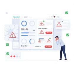 Узнайте, как оптимизировать хостинг для OpenCart, чтобы избежать тормозов в пик продаж. Разберем ключевые настройки и решения для стабильной работы.