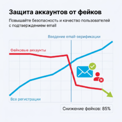 Повысьте безопасность вашего онлайн-сервиса с помощью решения для подтверждения email. Это защитит ваши аккаунты от фейковых регистраций и спама, улучшая качество базы пользователей. Не упустите шанс обеспечить защиту от мошенничества – узнайте больше сейчас!