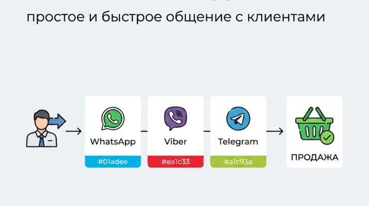Узнайте, как использовать эффективное сообщение для взаимодействия с клиентами в WhatsApp, Viber и Telegram. Эта стратегия поможет вам улучшить коммуникацию и увеличить продажи. Не упустите шанс узнать больше!