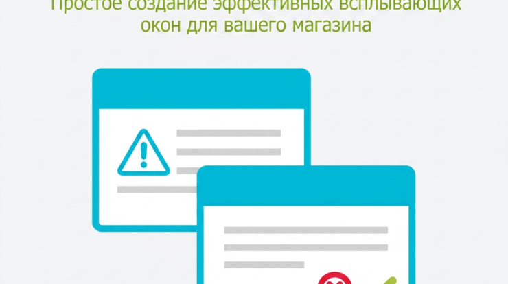 Всплывающее окно — это мощный инструмент для интернет-магазина, который увеличит вашу конверсию и улучшит пользовательский опыт. Узнайте, как эффективно настроить дизайн и привлечь больше клиентов, переходите по ссылке!