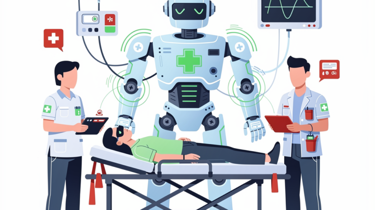 GMO Humanoid Ambulance - революционные инновации в робототехнике, обеспечивающие быструю помощь и поддержку в экстренных ситуациях с помощью гуманоидных роботов.