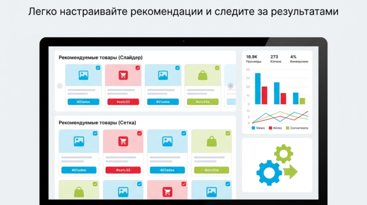 Управляя интернет-магазином на OpenCart, вы могли заметить, как трудно аккуратно показывать товары, не дублируя контент. Этот модуль решает вашу задачу, позволяя гибко настраивать, какие товары выводить и в каких местах размещать блоки рекомендаций — слайдер или сетка. Вы сможете легко управлять отображением, исключать лишние категории и отслеживать эффективность через аналитические метрики, что поможет повысить конверсию ваших продаж. Кроме того, кеширование уменьшает нагрузку на сервер, обеспечивая быструю работу сайта для пользователей.