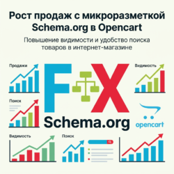 Увеличьте продажи своего интернет-магазина с помощью микроразметки Schema.org на Opencart. Она улучшит видимость в поисковых системах и упростит поиск ваших товаров. Узнайте, как это сделать!