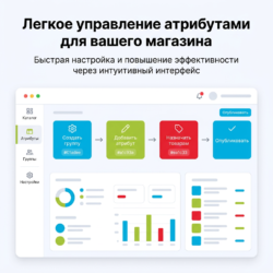 Управление атрибутами в Opencart сделает настройку вашего интернет-магазина простой и быстрой. Упростите процесс и улучшите эффективность работы с помощью удобного интерфейса — посмотрите, как это может изменить ваш бизнес!