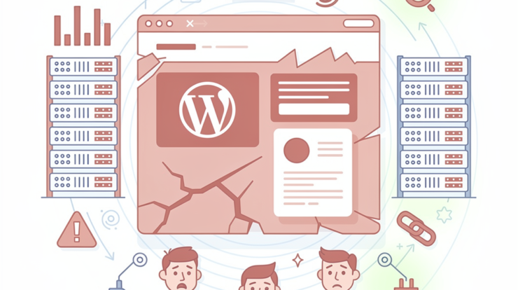 Как избежать падения сайта WordPress: разберём причины сбоев и эффективные методы подготовки к пиковым нагрузкам для успешной работы.