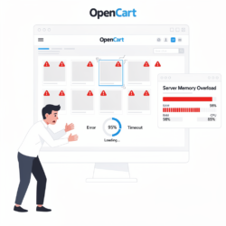 Как настроить серверную память для OpenCart: разберём способы оптимизации и увеличения ресурсов, чтобы ускорить загрузку товаров и повысить конверсию.