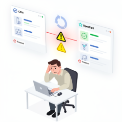 Как избежать таймаутов при интеграции CRM и OpenCart: разберём причины, ограничения хостинга и даём советы по оптимизации.